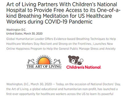 Children's National Hospital Press Release