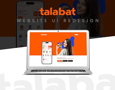 Talabat website ui redesign