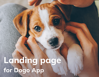 Dogo landing page