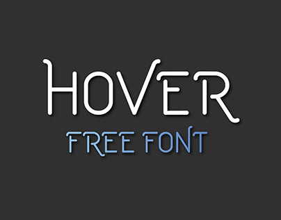Free Hover Display Font