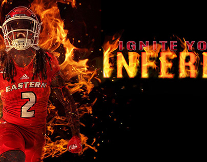 Ignite Your Inferno EWU recruiting graphic