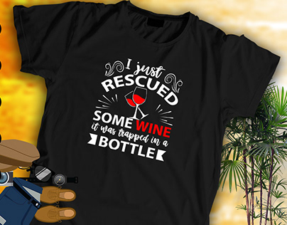 Wine Diving T-shirt