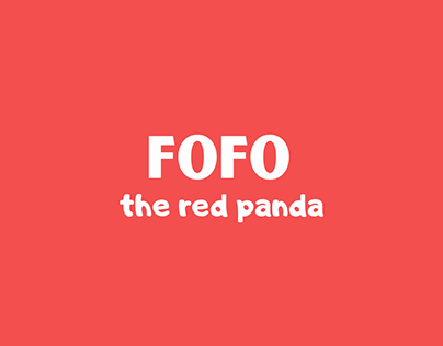 FOFO THE RED PANDA | GIF STICKER PACK