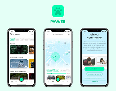 PAW/ER: the App for Pet owners