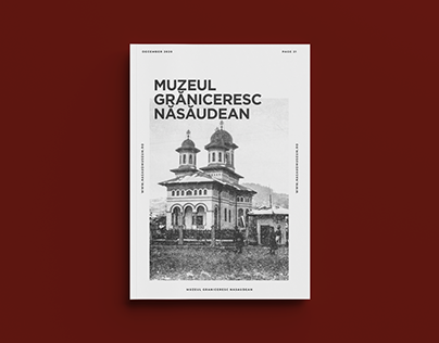 Magazine Mockup | Muzeul Graniceresc Nasaudean