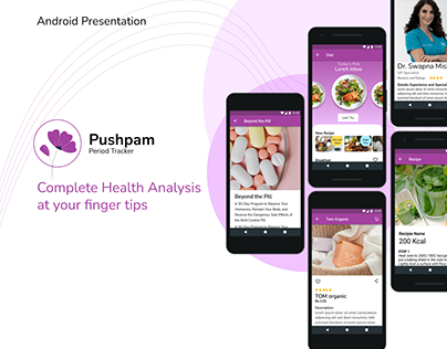 Android Presentation - Pushpam Period Tracking App