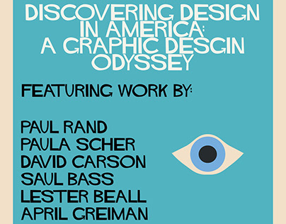 Saul Bass Inspired Poster Design