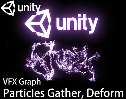 Unity VFX Graph - Particles Gather, Deform, Explode