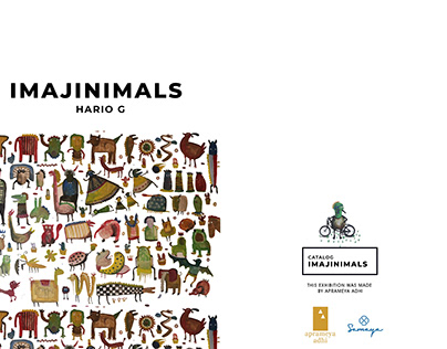 Cover For Solo Exhibition "Imajinimals" by Hario G