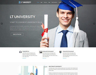 LT University – Responsive University WordPress theme