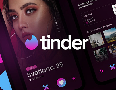 Tinder mobile app redesign