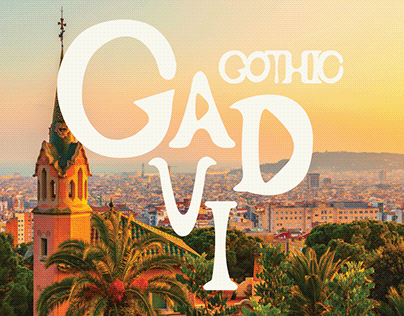 Gaudi Gothic Custom Display Type