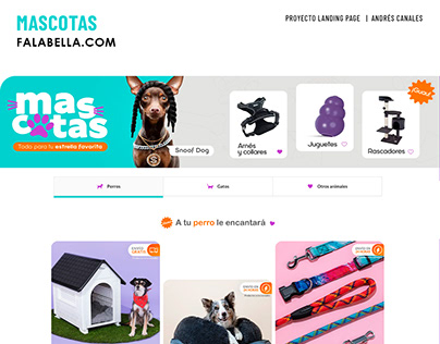 Landing page | Mascotas - Falabella.com
