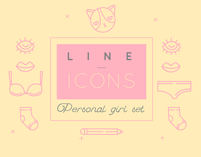 Line Icons Personal