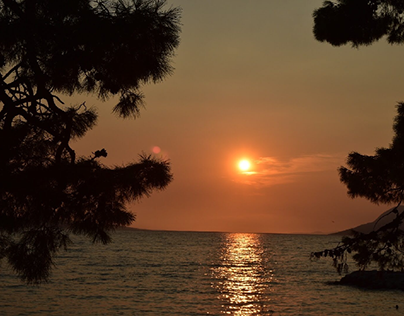 sunset in Croazia