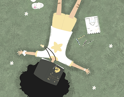 lying on grass nostalgia