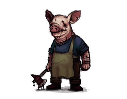 Cursed pig