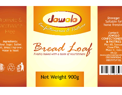 #Bread Label Design