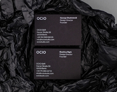 OCIO Studio Business Cards