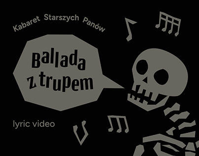 Ballada z trupem – lyric video
