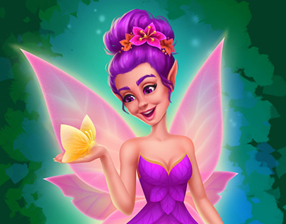 Project thumbnail - Violet fairy