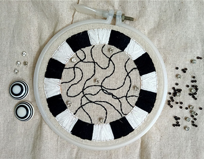 Entangled & Bounded : Conceptual Embroidery