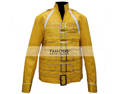 Freddie Mercury Yellow Concert Replica Jacket