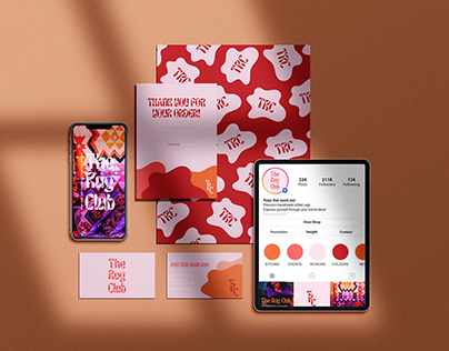 'The Rug Club' : Brand identity & collateral design