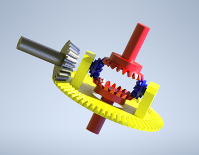 3D Design of a Differential Assembly