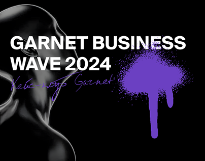 Айдентика кейс-чемпионата Garnet Business Wave