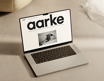 E-Commerce Website Design Concept of Aarke