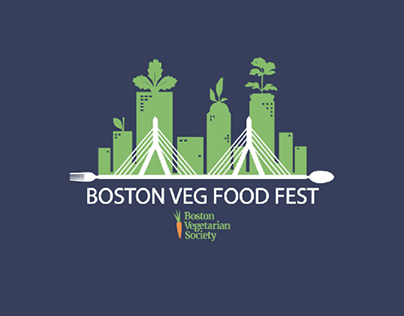 Boston Veg Food Fest Design 2023