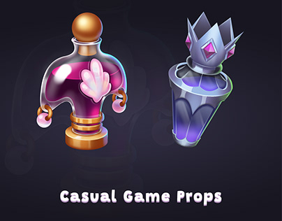 Casual Game Style Bottles