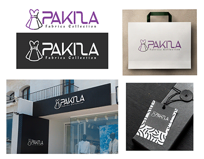 Design a logo for Pakiza fabrics collection (Demo)