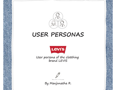 Levi's brand user persona study