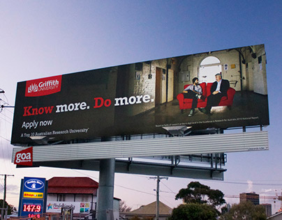 Griffith University Brand & tactical campaigns