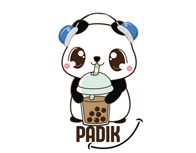 logo about a caravan juice named "PADIK"