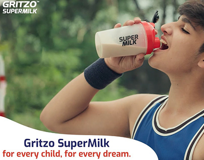 Gritzo Supermilk | For Every Child, For Every Dream