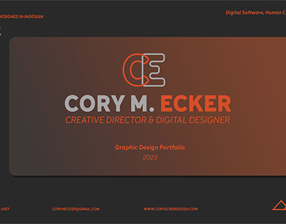 Cory Ecker | Graphic Design & Branding | Portfolio 2023