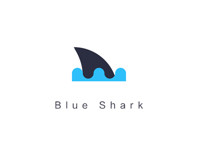 Bule shark  logo