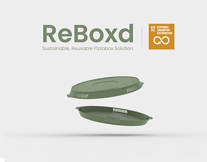 Project thumbnail - ReBoxd: Sustainable, Reusable Pizzabox Solution.