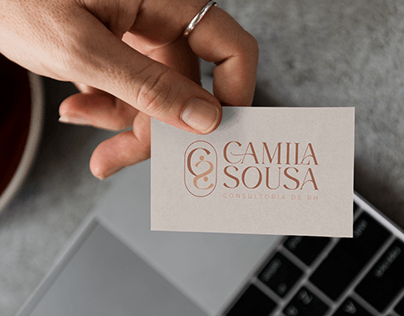 Camila Sousa - Consultoria de RH - Logo + Guia de Marca