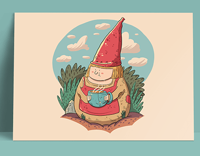 The garden gnome's tea