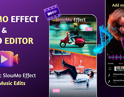 SlowMotion Video Editor App Design