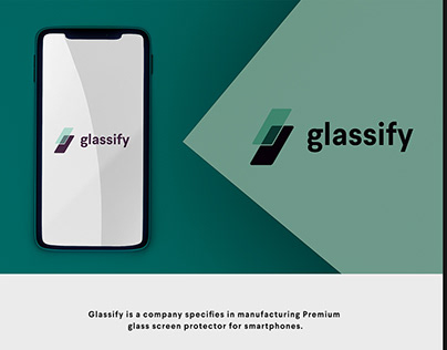 Glassify Logo Design and Brand Guidelines