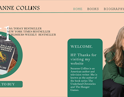 suzanne collins recreated website