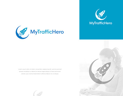 My Traffic Hero Logo Concepts | Brand Logo Designs