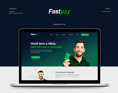 Website UI & UX | FastPay