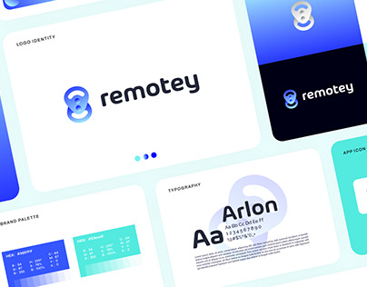 remote logo & brand identity design