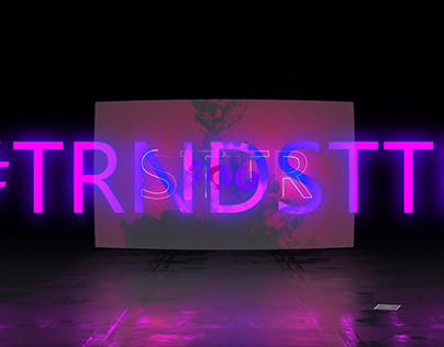 Black Coast - TRNDSTTR (Lucian Remix) Motion Graphic Ty